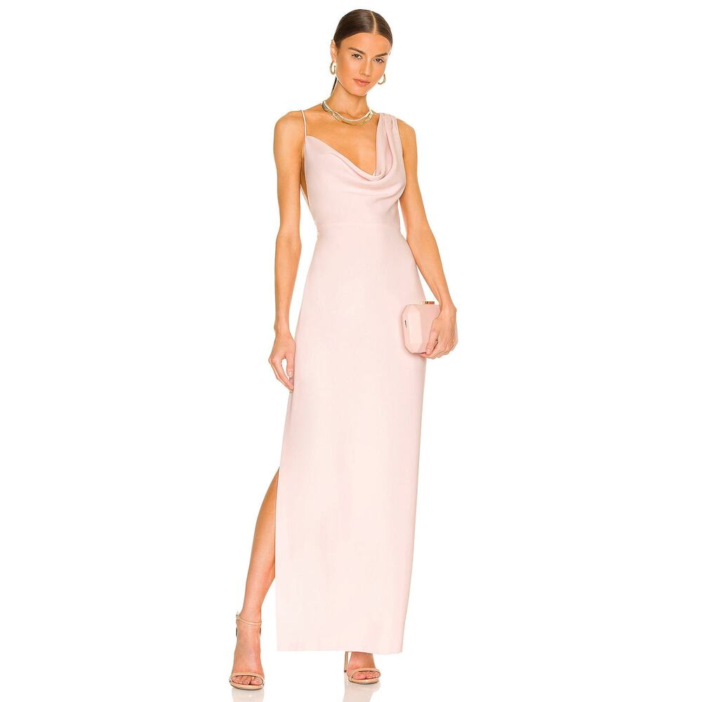 Amanda Uprichard x REVOLVE Arial Gown in Blush